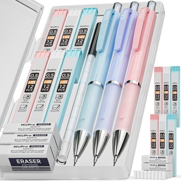 Pastel Mechanical Pencils